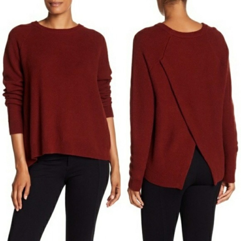 Madewell Province Cross-Back Pullover Sweater